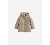 Parka fille 3 en 1 parka et coupe-vent imprimé fleurs kaki 10A