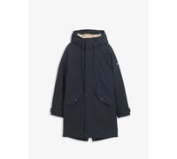 Parka fishtail avec capuche doublée sherpa Aigle Gore-Tex Bleu 3XL