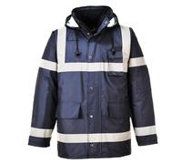 Parka froid et pluie Portwest IONA LITE Bleu Marine S