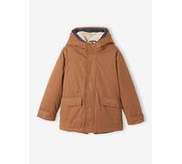 VERTBAUDET Parka garçon 3 en 1 blouson amovible noix de pécan 8A
