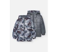 Parka garçon réversible en tissu technique multicolore 2A