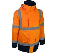 Parka haute visibilité 100% polyester Oxford enduit TPU - SINGER - PACO XXXL