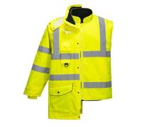 Portwest Parka S427 Hi-Vis 7-en-1 Jaune M