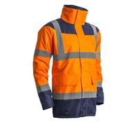 Parka haute visibilité Coverguard Keta - Orange S