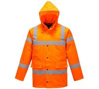 Parka Haute Visibilité Matelassée Portwest Traffic Orange Xxl