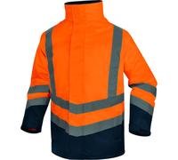 PARKA HAUTE VISIBILITE OPTIMUM3 ORANGE/MARINE DELTA PLUS OPTI3OM 58/60 (2XL)