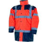 Parka de travail Haute visibilité Orange 4 en 1 SINGER - T.XL - PIAMO04