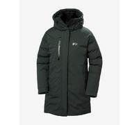 Parka Helly Hansen Adore verte chromée pour femme avec capuche - L