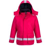 Portwest Parka Hiver FR Anti-Statique, Couleur: Rouge, Taille: XXXL, FR59RERXXXL