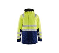 Blaklader 44951987 PARKA HAUTE VISITE, Orange/Bleu marine, taille M