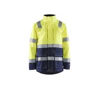 Parka hiver retardant flamme Blåkläder 4467 Jaune fluo/Marine Blaklader - 446715143389 L