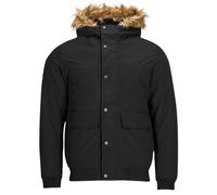 Parka hommes Jack & Jones JJCHAMP BOMBER JACKET FUR Noir EU XL