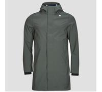 K-Way - Parka longue et doublée - Thomas Bonded Green Blackish Blue Dep pour Homme - Taille M - Vert Vert M