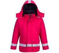 Portwest Parka Hiver FR Anti-Statique, Couleur: Rouge, Taille: S, FR59RERS