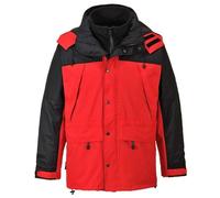 Parka imperméable 3 en 1 respirante Portwest Orkney - Rouge XL