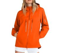 Parka Imperméable Femme Vent Taille Poncho Pluie Imperméable Velo Automne Grande Randonnée de Veste Noire Hiver Saison Chic Couverture Trench Femme Grande Taille M