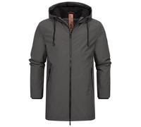 Parka Indicode pour hommes manteau INEmilio parka pour hommes capuche zippée ...