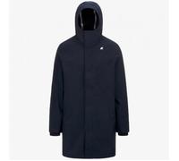K-Way - Manteau Long Bleu Imperméable Coupe-vent - Homme - Manteaux - Bleu - Taille: M