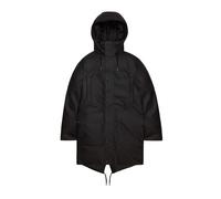 Rains - Parka isolante et imperméable - Nome Long Parka W3T3 Black - Taille L - Noir Noir L