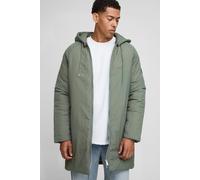 Parka longue à capuche à col montant homme - kaki - XL, kaki
