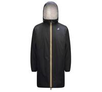 Parka Longue Noire Unisexe K-WAY Le Vrai 3.0 Eiffel Orsetto S