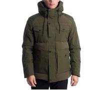 Parka matelassée pour homme avec capuche US40127016-Vert militaire 56