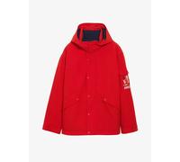 Parka mi-longue imperméable à capuche Aigle Copeland MTD Rouge M