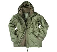 Mil-Tec Mixte de Pluie avec Doublure Polaire Va Veste, Olive, M EU