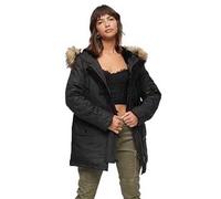 Superdry Military Parka Noir S Femme