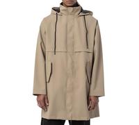 Parka moderne unisexe avec capuche et détails bien pensés pour toutes les saisons, beige, XXL