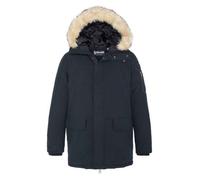 Schott NYC Homme Nelson20 Parka, Bleu (Navy), L EU