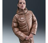 Parka oversize en duvet Therma-FIT Nike Swoosh Series pour femme Mink Brown/Sail L (FR 46-48)