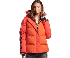 Parka rembourrÃ©e Ã capuche femme Superdry City Wind Rouge 2XS