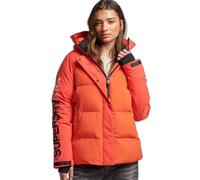 Superdry City Padded Hooded Wind Parka Rouge S Femme