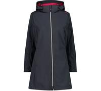 Parka Softshell Femme - CMP - Uni - Titanium / fuchsia - Noir - Adulte XXL