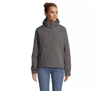 Parka softshell femme Sol's Rock Gris 2XL