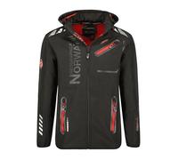 Parka Softshell Noir/Rouge Homme Geographical Norway Royaute WW1973H M