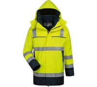 Parka Toivo multi-normes taille XXL jaune/marine ELYSEE