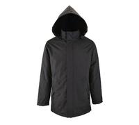 Parka Unisexe Doublure Matelassée - - 02109 Robyn - Gris Anthracite