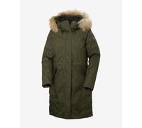 Parka Vega Helly Hansen à capuche vert chrome pour femme - M