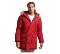Parka Vintage Everest Superdry - Homme - Rouge - Rembourrage en polyester recyclé L