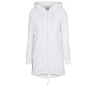 Parka zippé pour Femme - BUILD YOUR BRAND - Blanc - Manches longues - Col capuche M