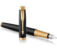 Parker 1931646 Parker Füller PARKER IM Prem. Black/Gold F Blau
