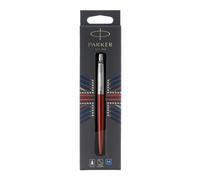 Parker 1953241 Stylo à bille Jotter Kensington Red - M, Couleur d'encre bleu, Blister