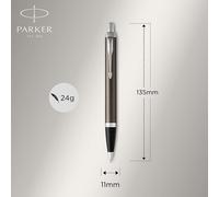 Parker 1975561 Parker Kugelschreiber PARKER IM Dark Espresso BL M Blau