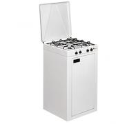 Parker 541CBGP Réchaud de cuisine à gaz GPL 4 feux avec meuble porte-bouteille