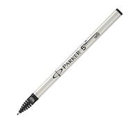 Parker Stylo plume Duofold Centennial – Plume fine en or 18K, attributs palladium, Noir