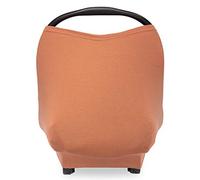 Parker Baby Housse de siège auto 4 en 1 pour filles et garçons - Auvent extensible pour siège auto, housse d'allaitement, housse de chariot d'épicerie, housse de chaise haute - « cuivre »