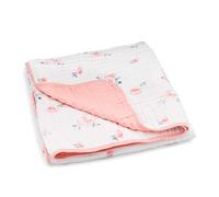 Parker Couverture en mousseline pour bébé - 100 % coton doux pour bébé et enfant - Motif floral