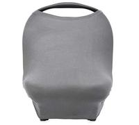 Parker Housse de siège auto 4 en 1 pour fille et garçon - Housse de siège auto extensible pour allaitement - Gris